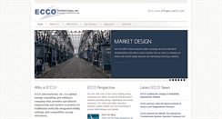 Desktop Screenshot of eccointl.com